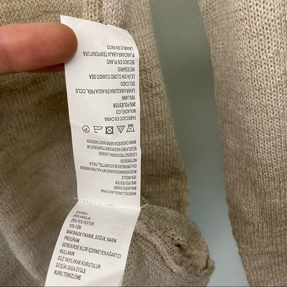 NWOT PrAna Nightingale Sweater in Stone - Picture 11 of 13